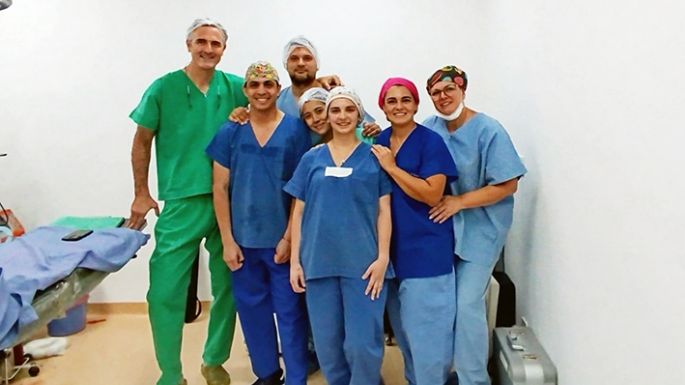 Una intervención quirúrgica inédita en Villa María
