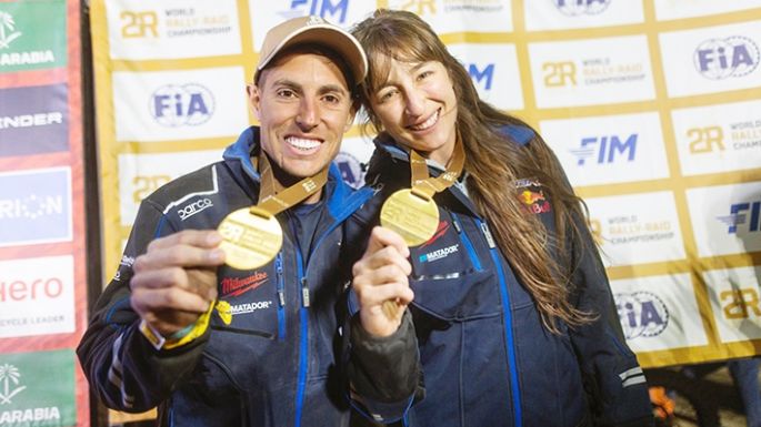 Cavigliasso-Pertegarini ganaron la primera etapa en su categoría