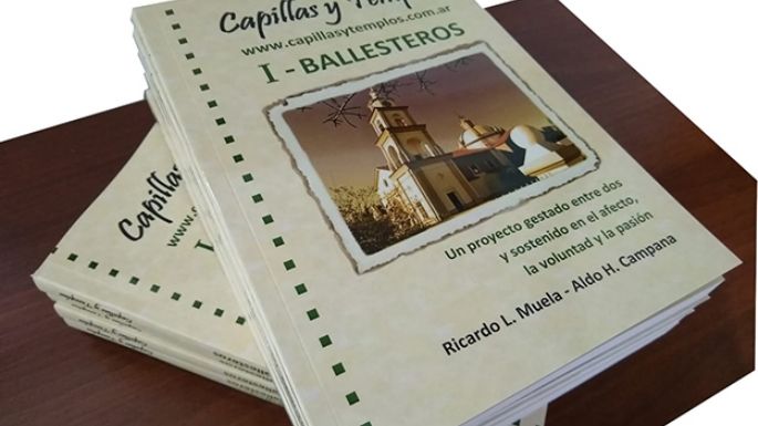 Las iglesias y un libro con su historia