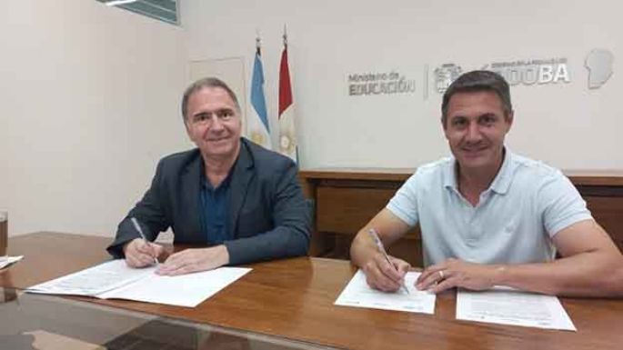 Convenio para fortalecer la educación técnica
