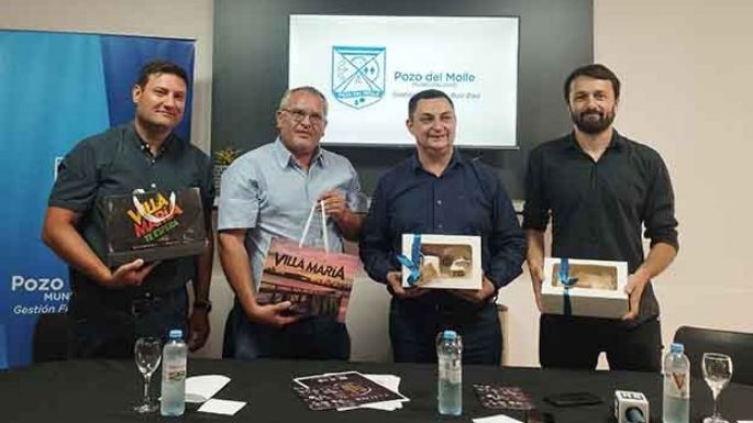 Recibieron la promoción del Festival de Peñas