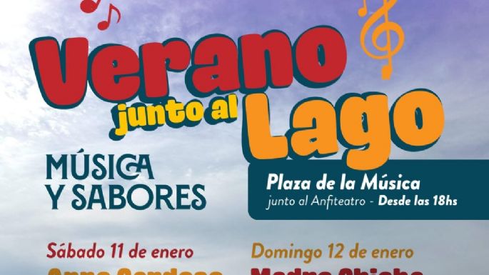 Comenzará el ciclo "Verano junto al Lago, música y sabores" al lado del Anfiteatro