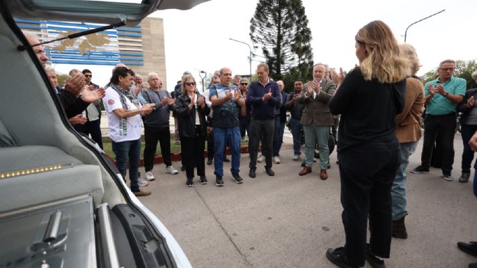 Despidieron con honores a Ricardo Veronese, veterano de Malvinas