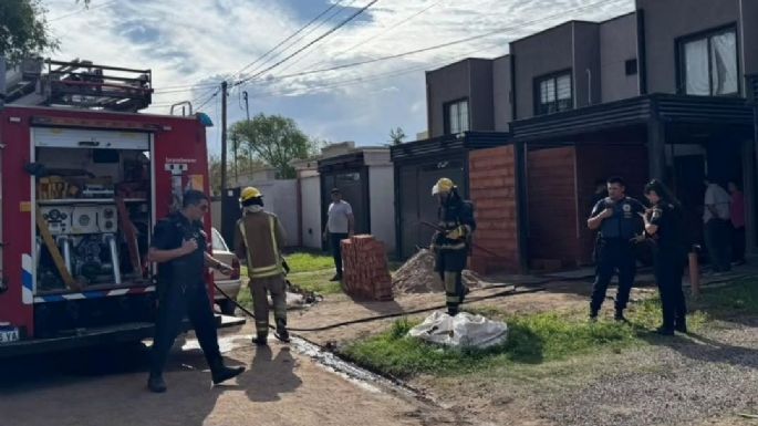 Sofocaron un principio de incendio en una casa