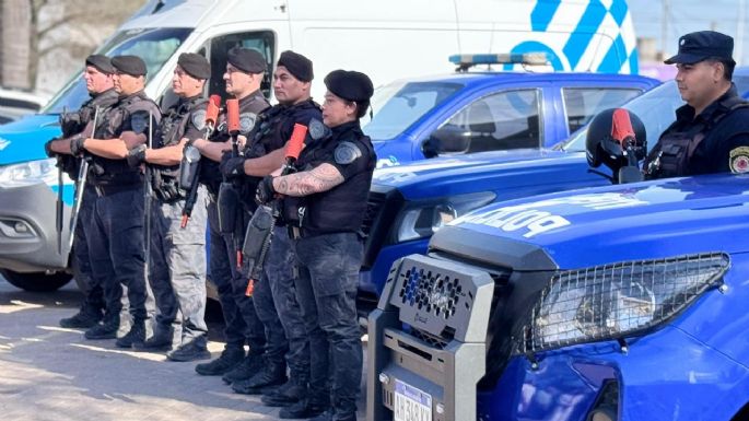 Presentaron un nuevo móvil policial para Villa Nueva