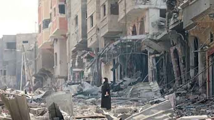 Se necesitarán 70 mil millones  de dólares para reconstruir Gaza