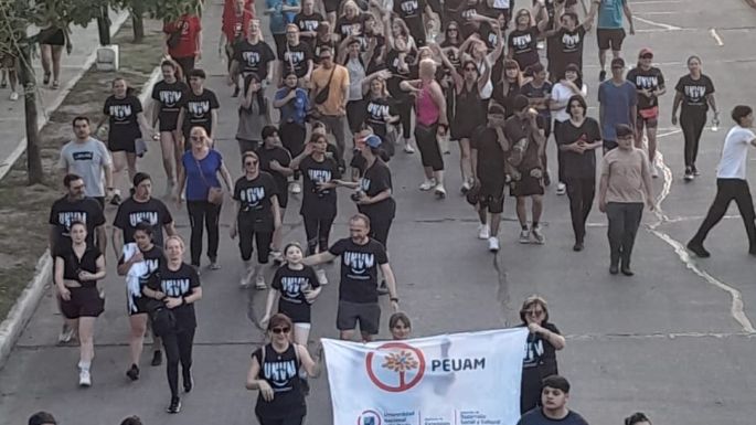 Se realizó la 18ª Caminata por la Salud de la UNVM
