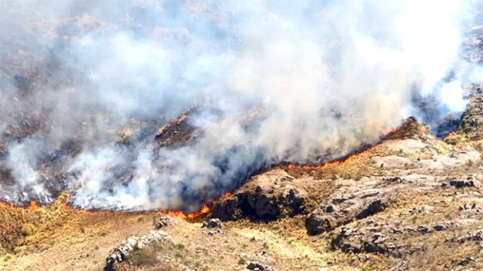 Fuego contenido