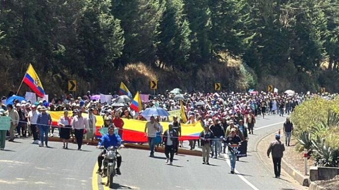 En Ecuador, gran paro nacional