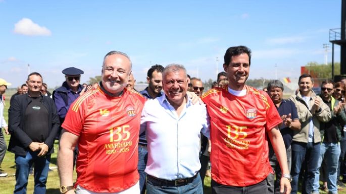 Española inauguró su nuevo estadio de fútbol con capacidad para 6.000 personas