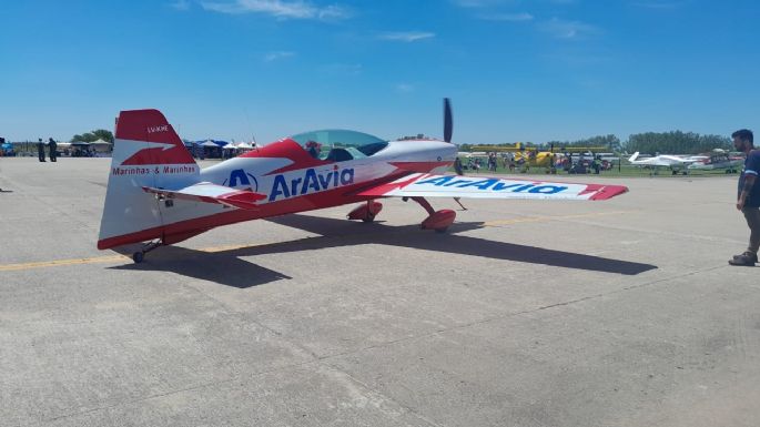 El Festival Aeronáutico vivió una jornada a pleno y continúa este domingo