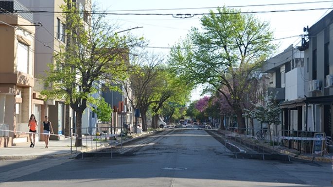 Contrapuntos por los cortes durante obras en el centro