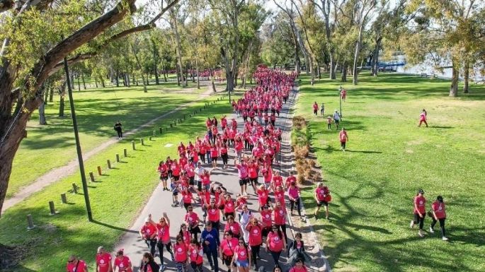 Inscripciones abiertas para la media maratón rosa en Villa Nueva