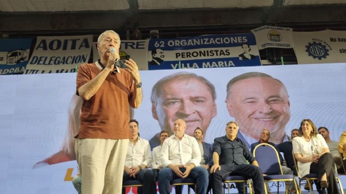 Juan Schiaretti y Martín Llaryora cierran su campaña en Villa María