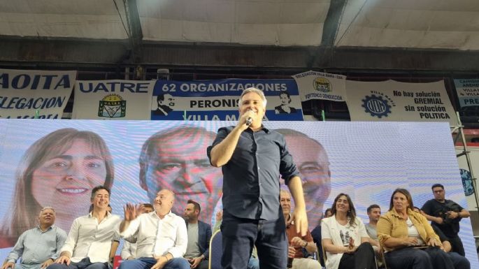 Juan Schiaretti y Martín Llaryora cierran su campaña en Villa María
