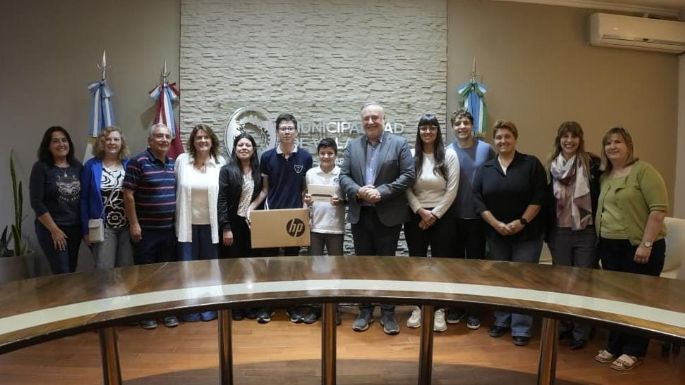 Distinguieron a quienes representaron a la provincia en la Olimpiada Internacional de Matemática