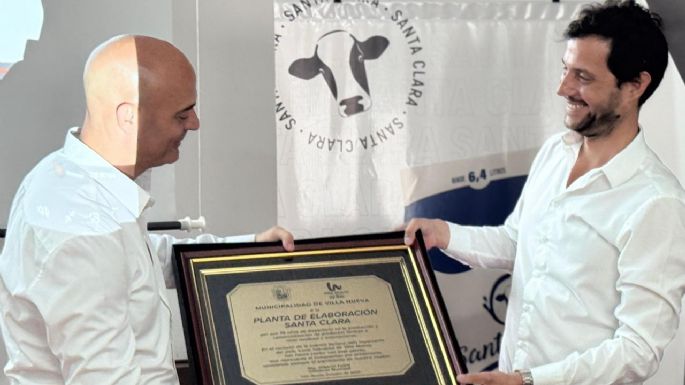 Villa Nueva celebró los 75 años de la Planta Santa Clara