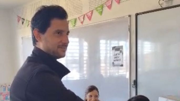 Votó Tagni y dijo que "el límite es la corrupción"