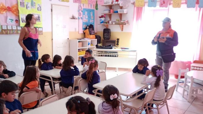 Siguen las capacitaciones en educación vial para chicos de jardín y la primaria