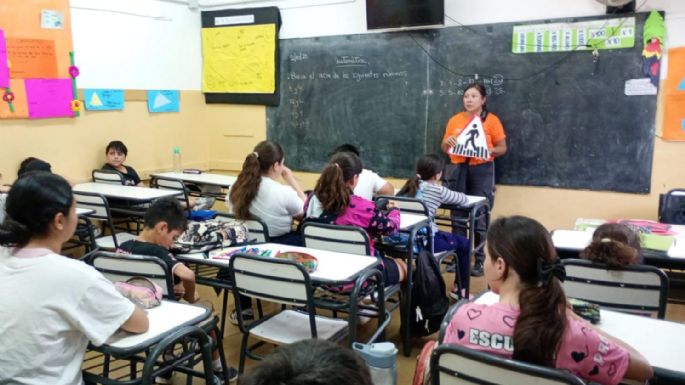 Siguen las capacitaciones en educación vial para chicos de jardín y la primaria