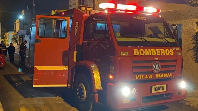 Incendio en una casa de Las Acacias en la noche del jueves
