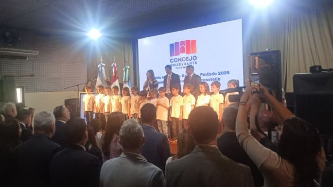 Accastello brindó su último informe de gestión del año