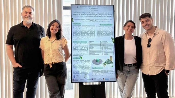 Crean gomitas con peperina beneficiosas para la salud