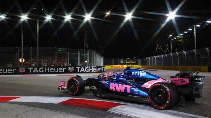 Colapinto largará 18° en el GP de Singapur