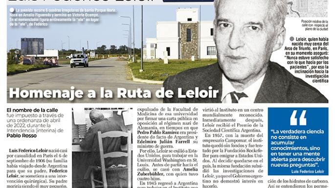 Homenaje a la Ruta de Leloir