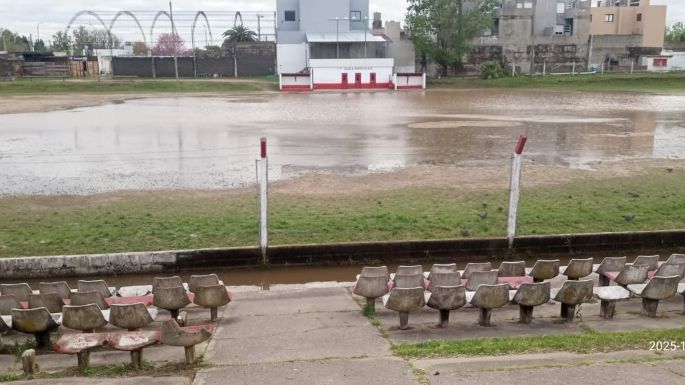 Suspendieron la mitad de los partidos debido a la lluvia