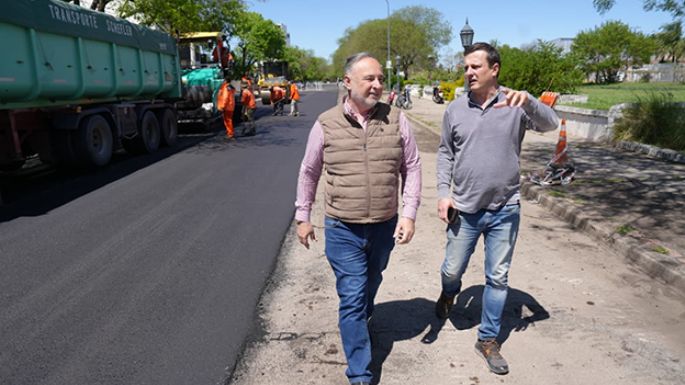 Pavimentan la Hipólito Yrigoyen