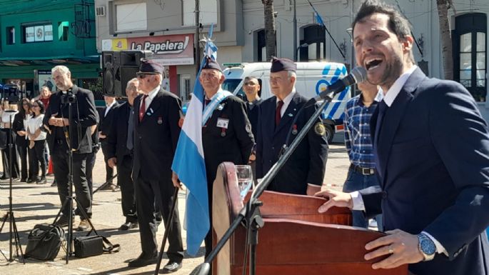 Villa Nueva celebró sus 199 en la plaza céntrica