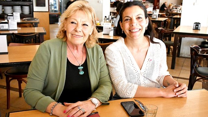 Liliana Olivero vino de campaña