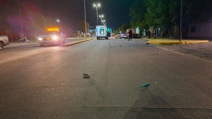 Un joven de 16 años murió tras chocar en moto contra un automóvil