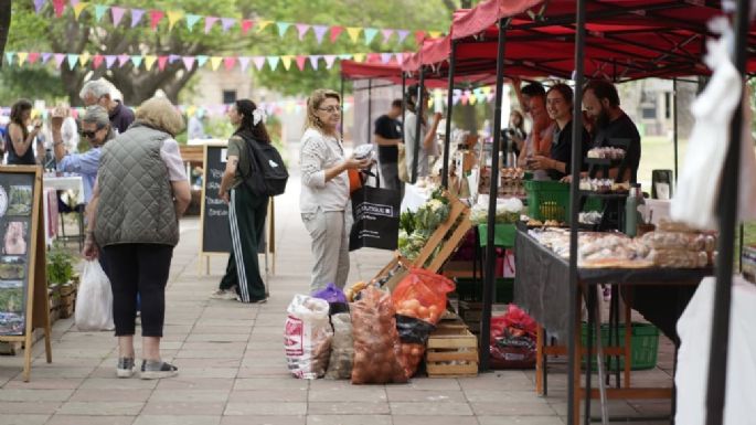 Se realizó una nueva edición de la Feria Franca en Plaza Independencia