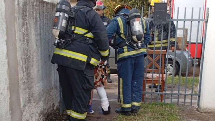 Una mujer trasladada al hospital por escape de gas en una vivienda