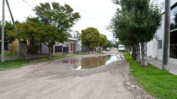 El municipio reparará las calles de tierra tras las intensas lluvias