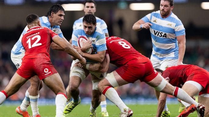 Contundente victoria de Los Pumas ante Gales