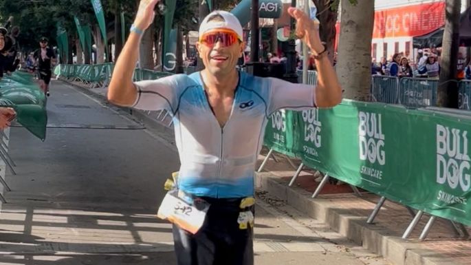Martín Capriotti pudo completar la prueba