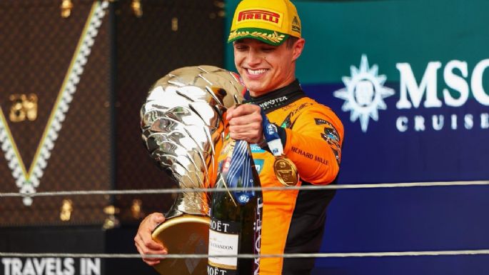 Lando Norris ganó en Interlagos