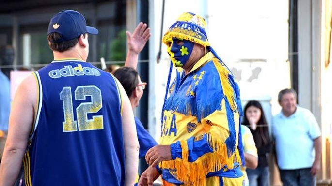 Hinchas de Boca festejaron en la ciudad