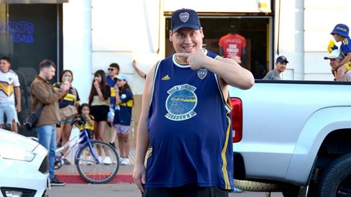Hinchas de Boca festejaron en la ciudad