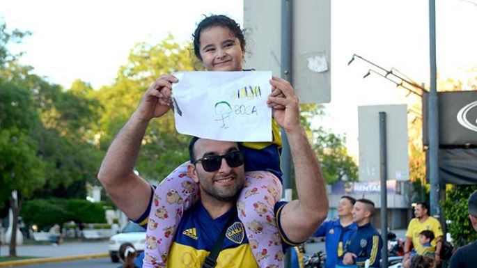 Hinchas de Boca festejaron en la ciudad