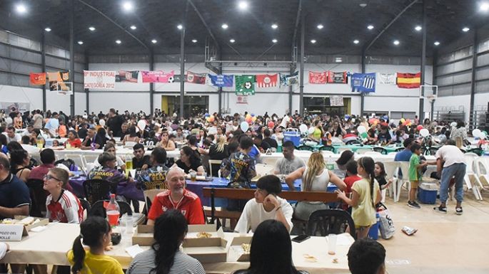 Noche de fiesta y emociones