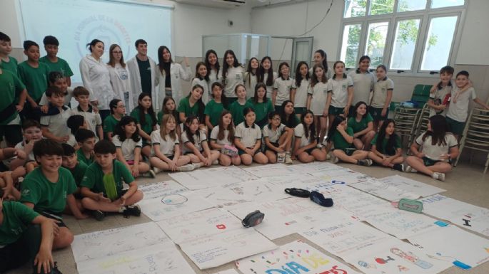 Estudiantes de Medicina y una jornada de prevención sobre Diabetes