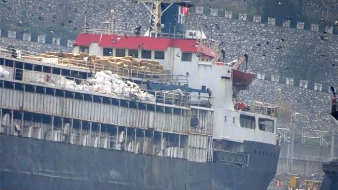 Un buque con más de 2.900 vacas uruguayas  está varado frente a las costas de Turquía