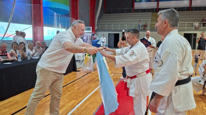 Abrió oficialmente el Encuentro Mundial de Karate-Do