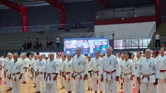 Abrió oficialmente el Encuentro Mundial de Karate-Do