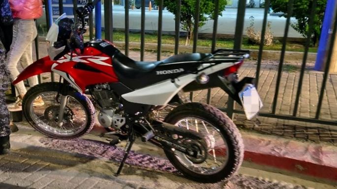Detenidos por huir en moto y resistirse al accionar policial