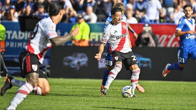 River empató y se alejó de la copa